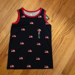 Children Place (Place Sport) sleeveless top. Size M (7/8), blue and red